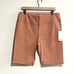 NWT MATE the Label Rose Pink Organic Stretch Biker Short - Size 2X