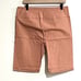 NWT MATE the Label Rose Pink Organic Stretch Biker Short - Size 2X