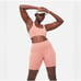 NWT MATE the Label Rose Pink Organic Stretch Biker Short - Size 2X