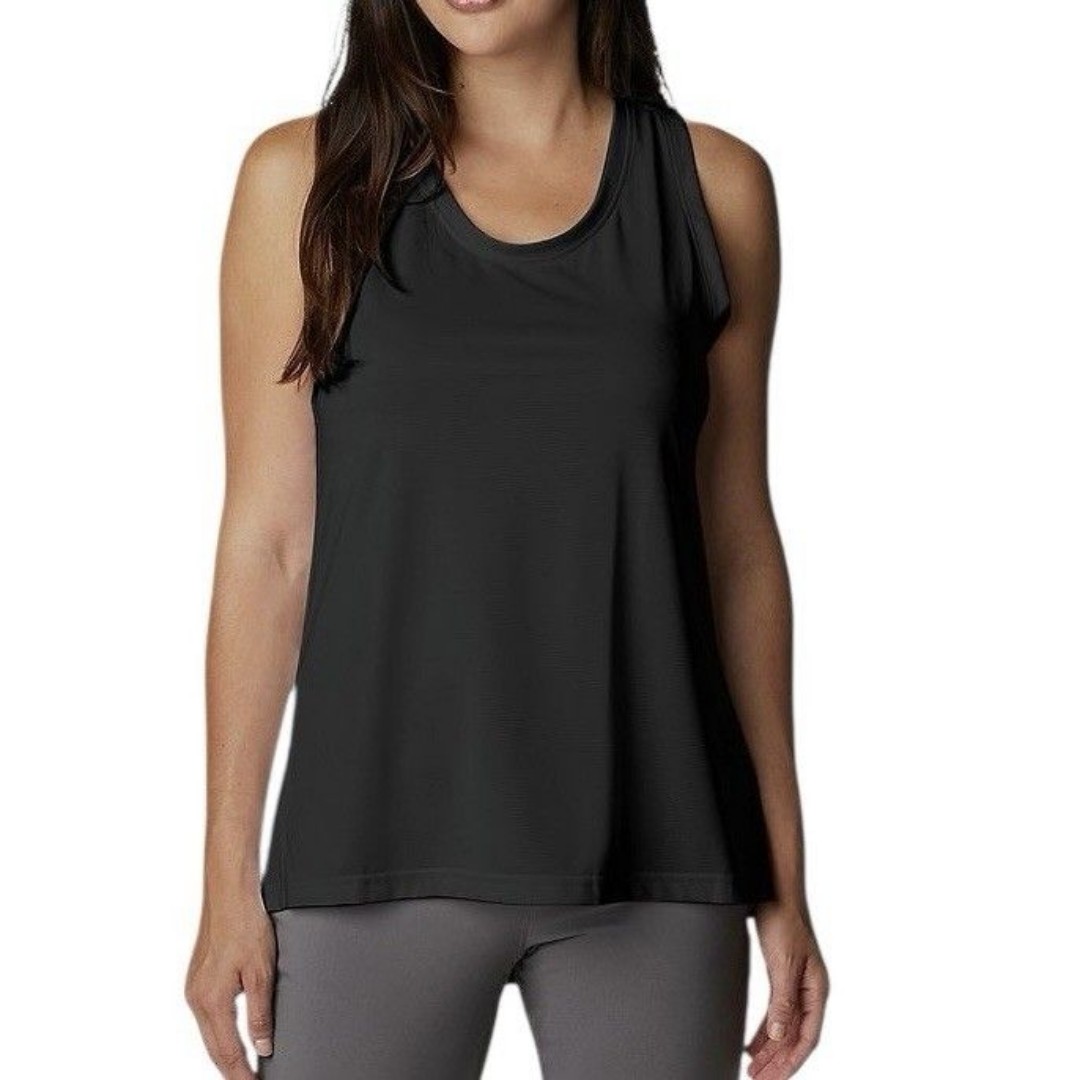 NWT Columbia Women's Hike Moisture Wicking Active Tank Top Black Size XL