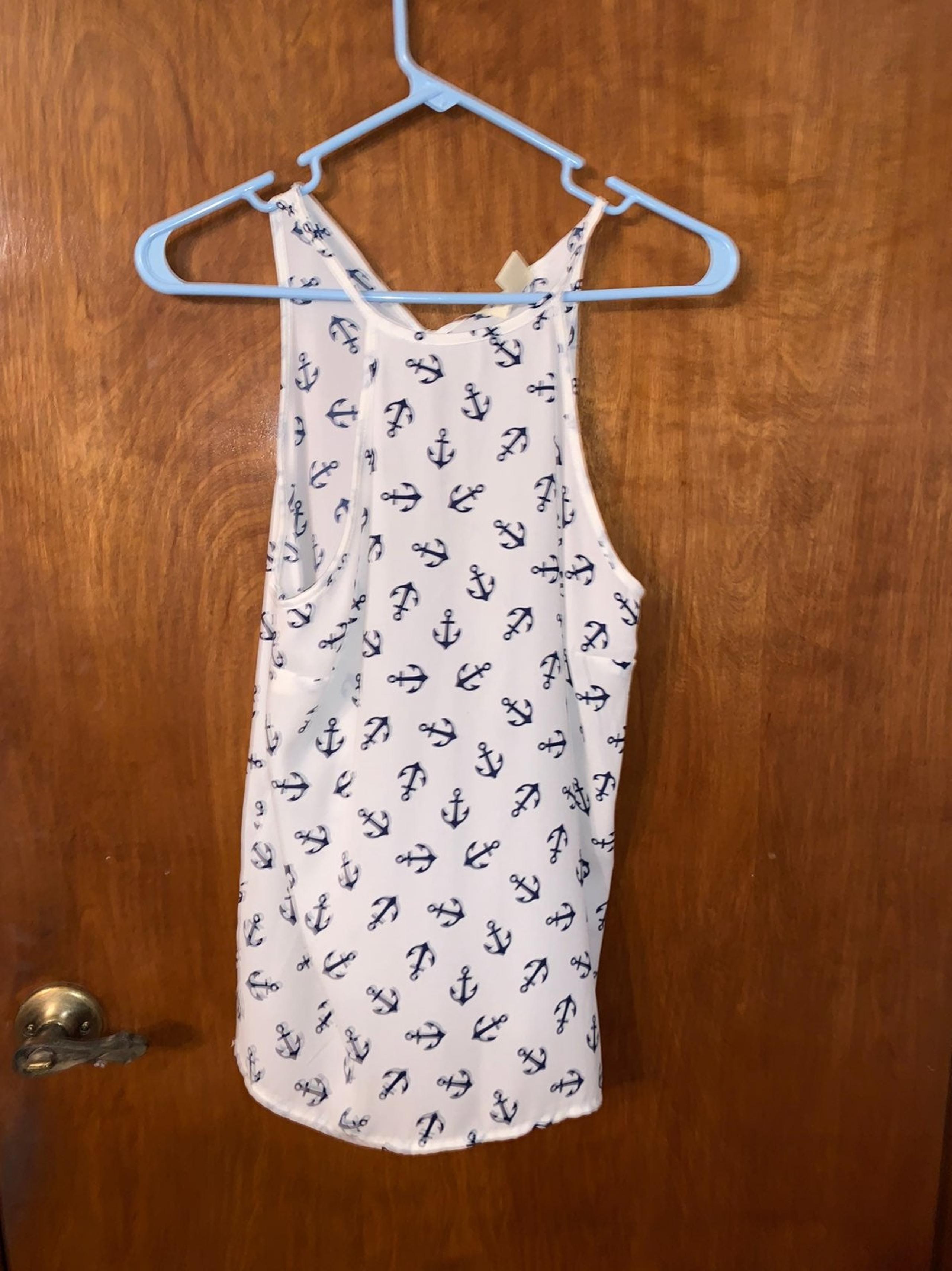 Anchor haltet tank top