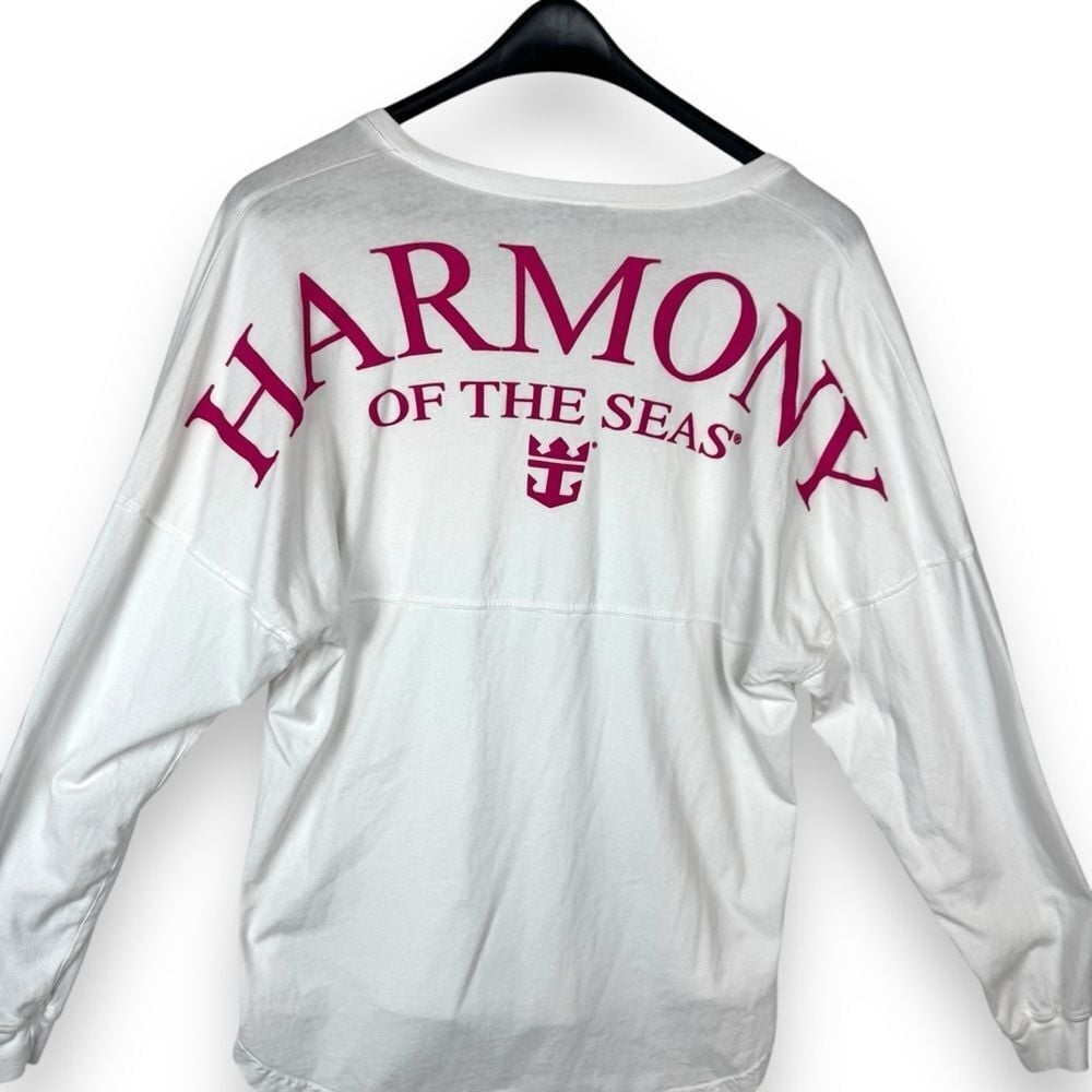 Royal Caribbean Harmony of The Seas Spirit Jersey Size Large Cruise Ship Merch