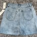 7 For All Mankind X Revolve Raw Hem Mini Skirt in Floral Rigid NWT Size 25