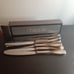 GORGEOUS NEW IN BOX Oneida Stainless Steel Knives Set of 8.