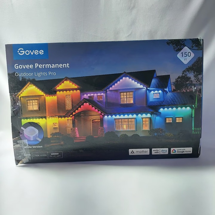 Govee Permanent Outdoor Lights Pro 150ft white version