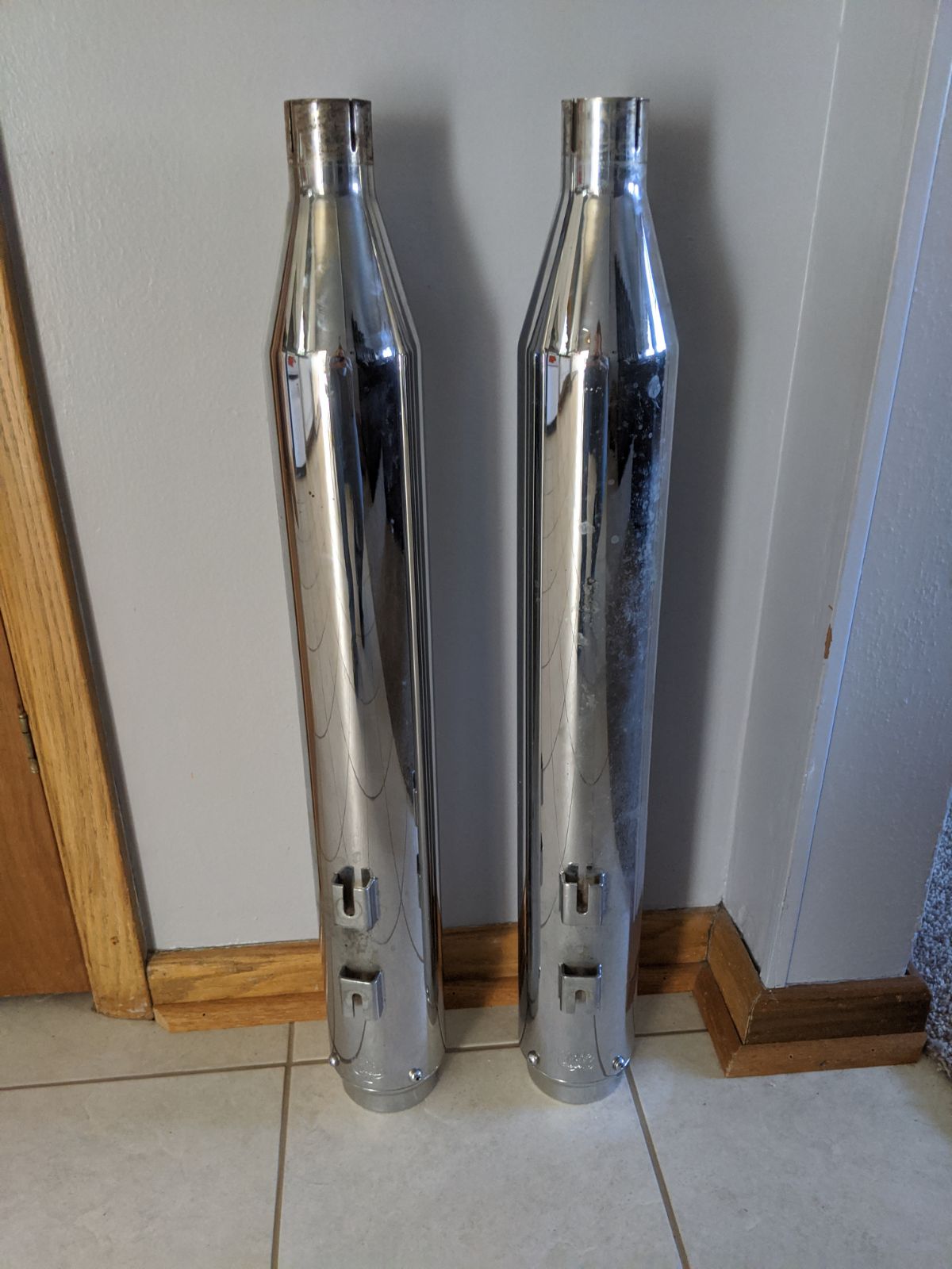 Klock works slip on mufflers