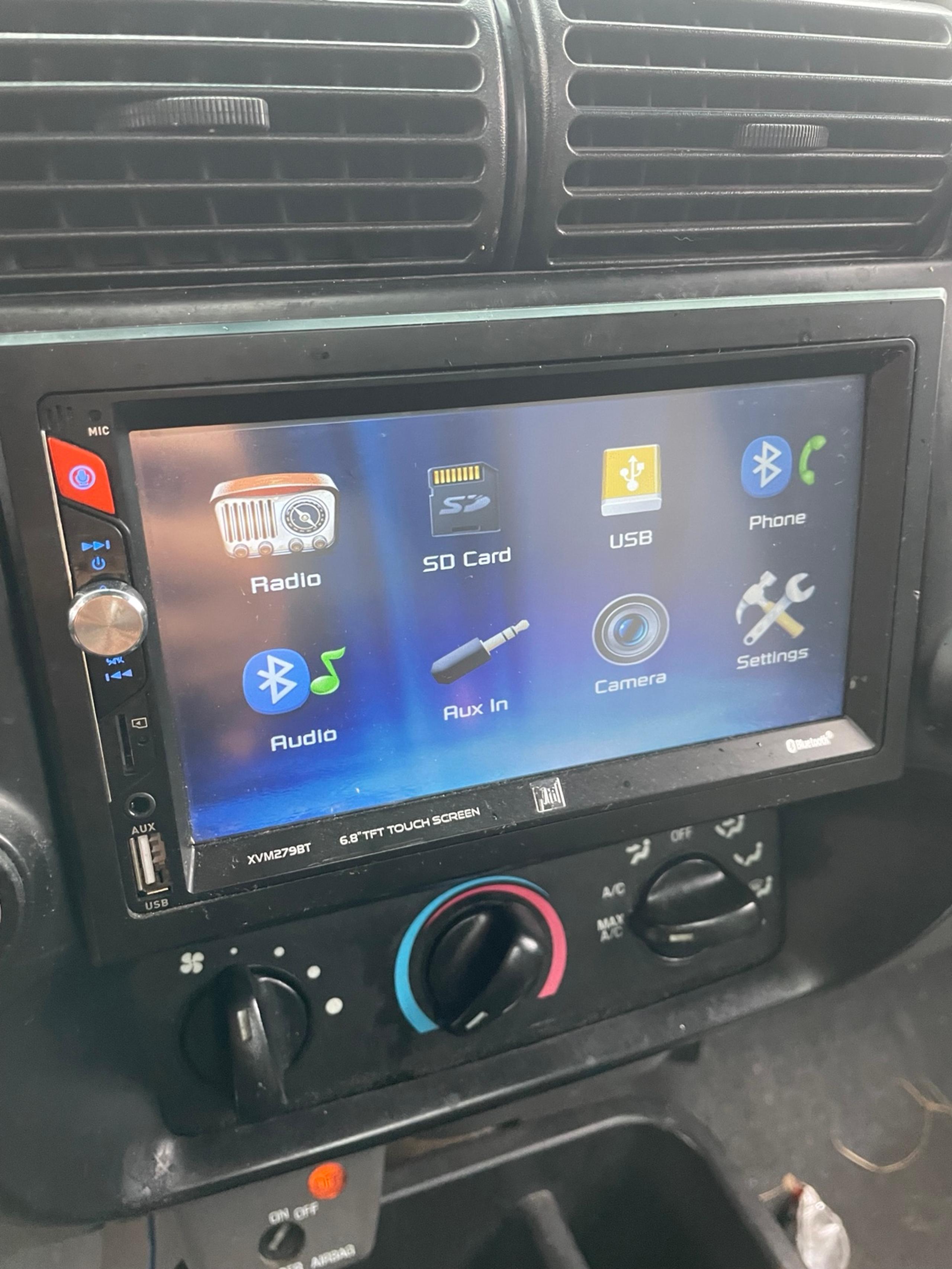 Dual Electronics XVM279BT 6.8” Inch Double DIN Car Stereo
