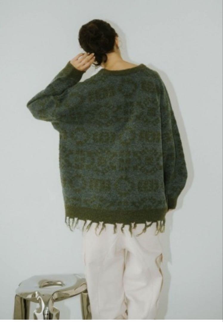 Knuth Marf vintage damaged knit