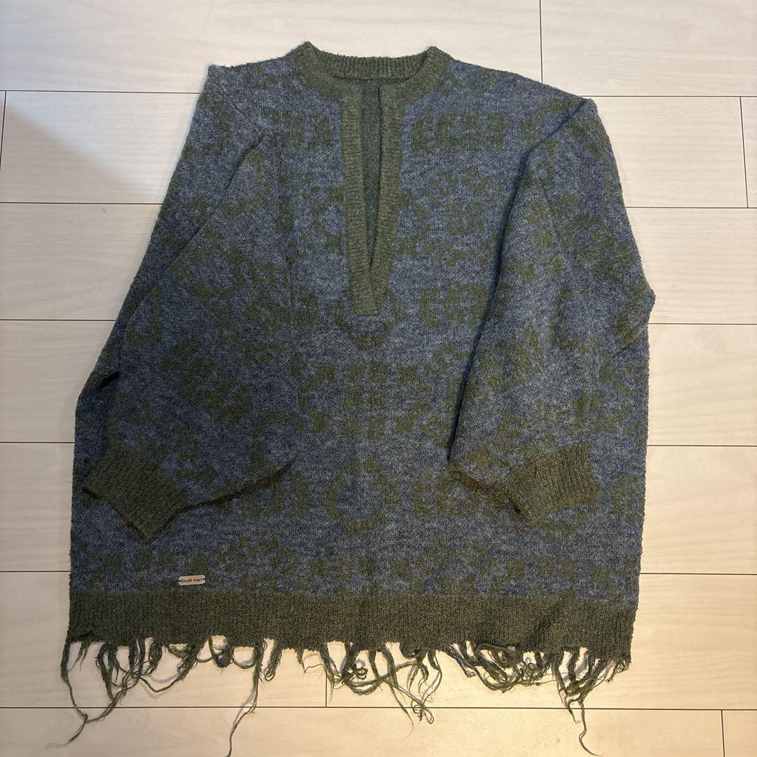 vintage damage knit(unisex)/3color | KNUTH MARF