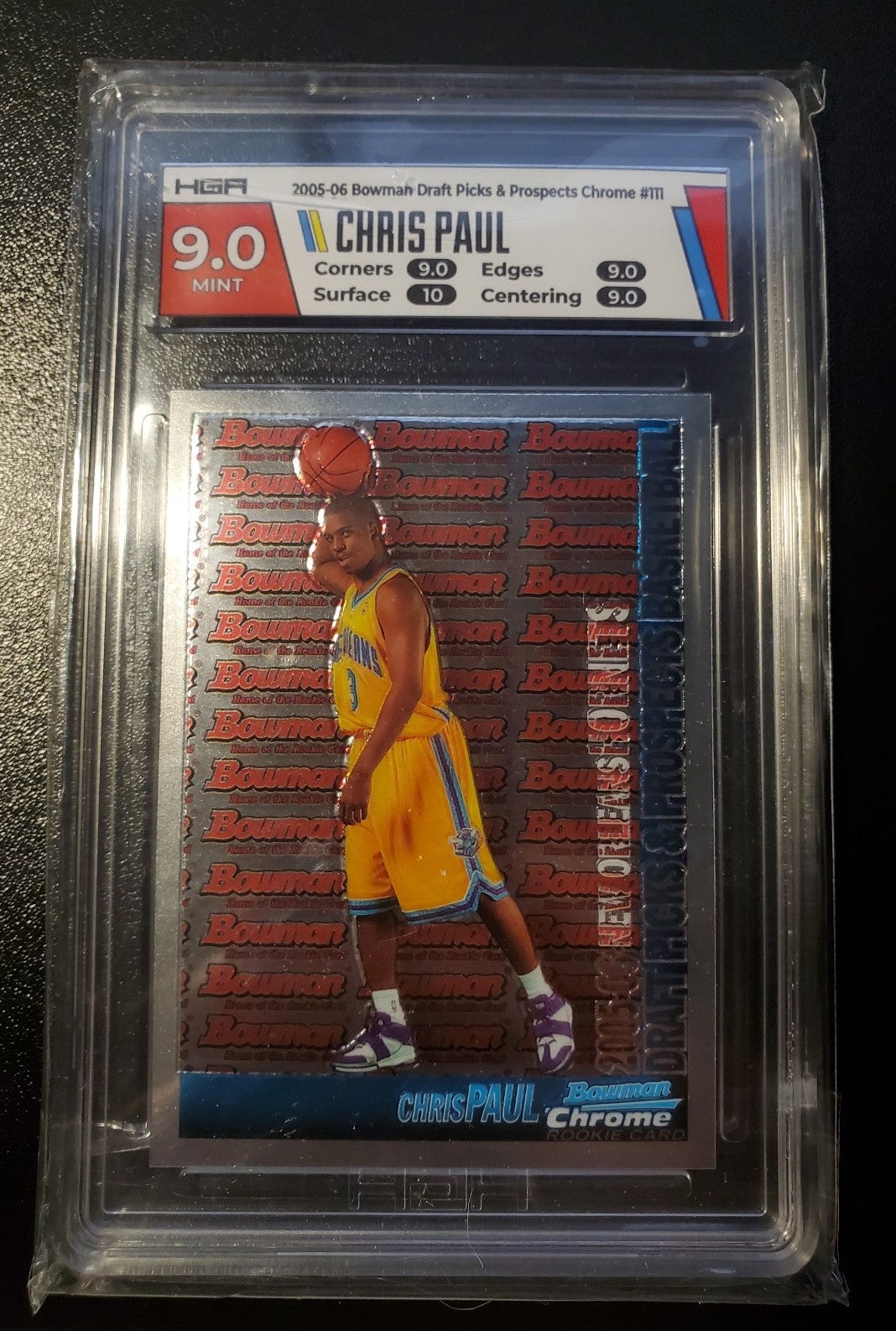 2005-06 Bowman Chrome Chris Paul HGA 9