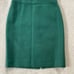 JCrew pencil skirt, peacock green, size 00 petite