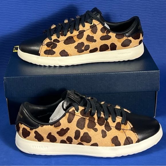 Cole haan store leopard sneakers