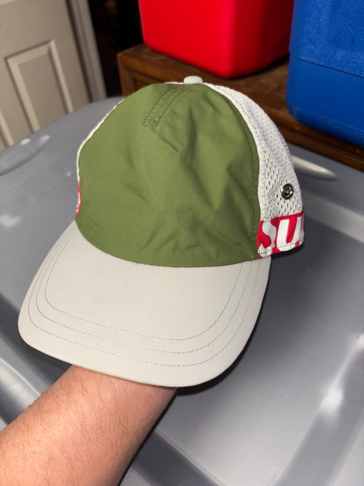 Supreme Supreme Side Logo 5-Panel (Olive) | Grailed
