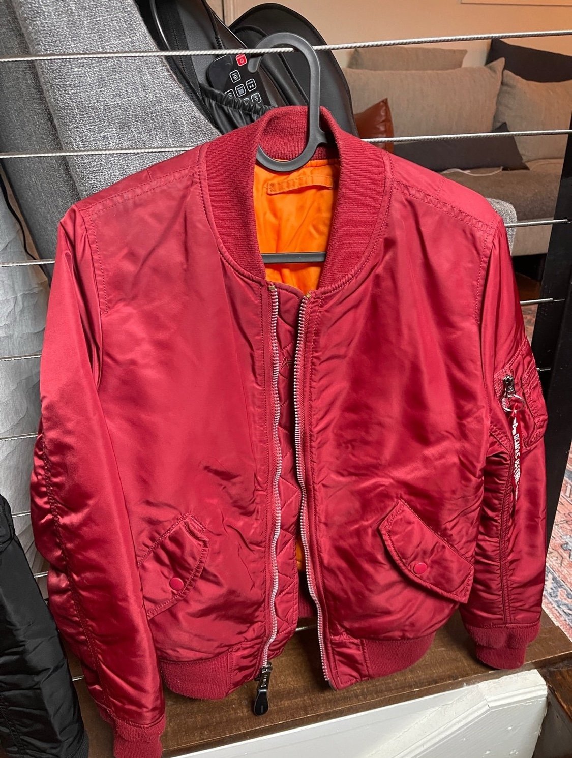 Women’s Alpha Industries Ma-1 Flight Bomber Jacket
