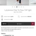Lululemon Free To Flow 7/8 Tight Size 10