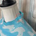 Urban Outfitters S XS BDG Polar Bear Novelty Shauna Crop Sweater Top Mock Neck