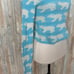 Urban Outfitters S XS BDG Polar Bear Novelty Shauna Crop Sweater Top Mock Neck