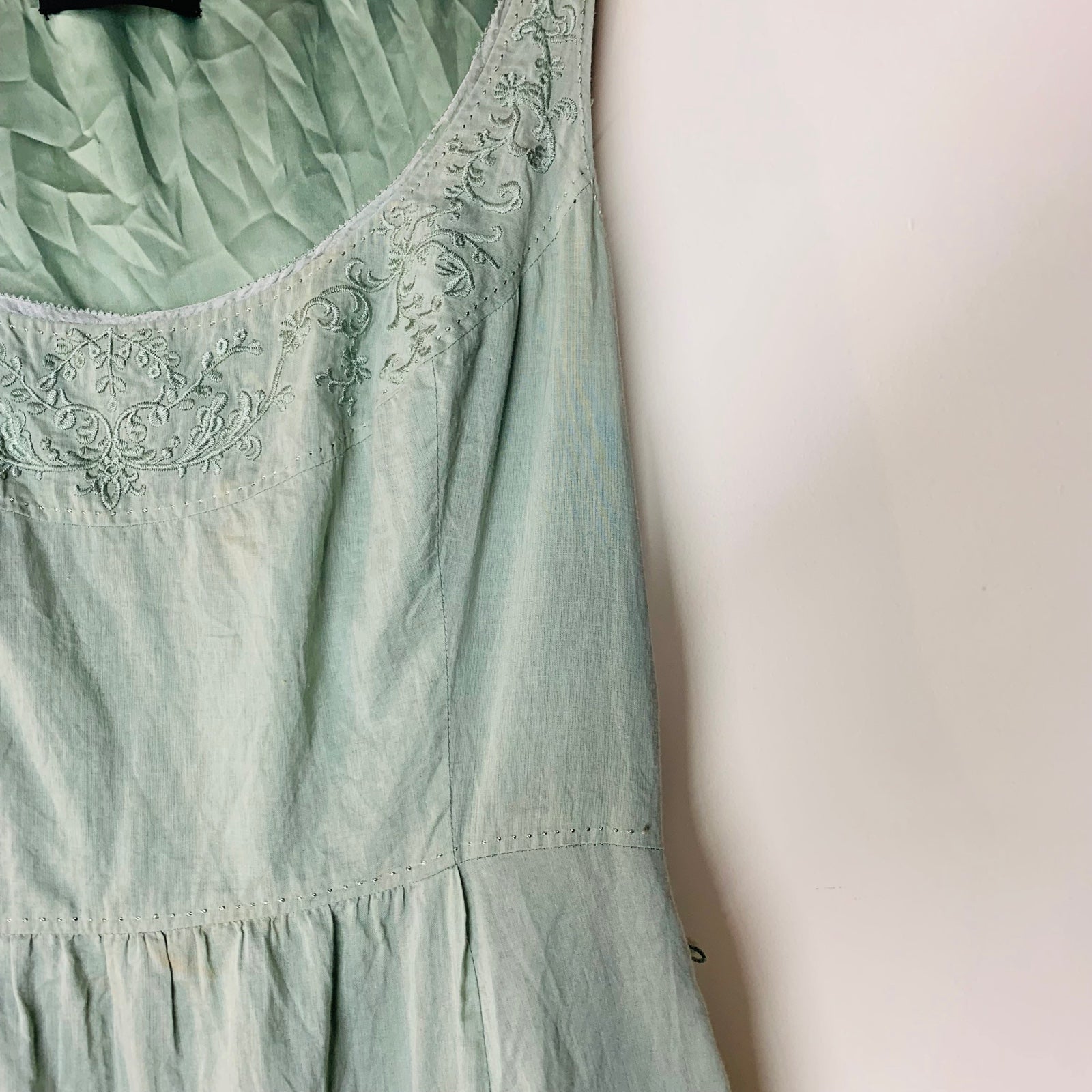 Elie Tahari Ilona Embroidered Dress sales in Green size 6