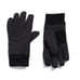 UGG Leather with Fabric Quilted Knit Gloves Size Small Medium in Black NEW