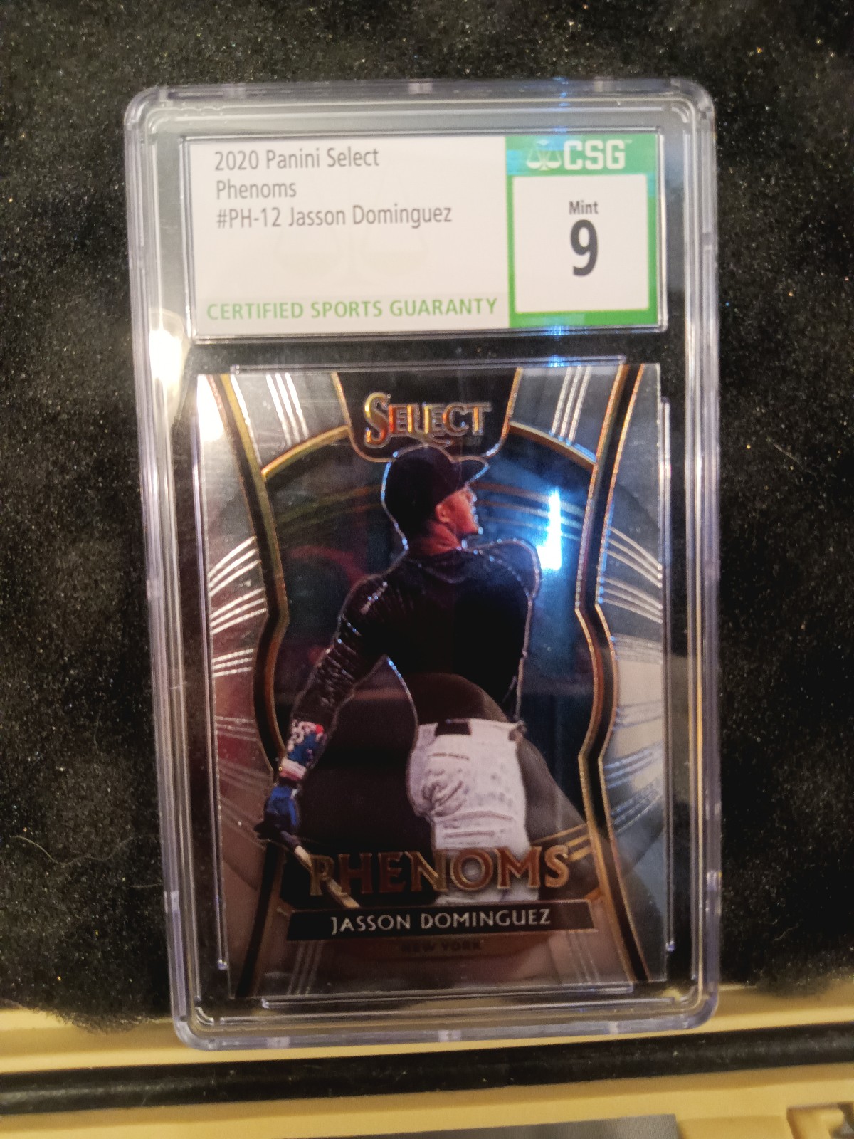 Jasson Dominguez 2020 Panini Select phenoms #PH-12 CSG 9