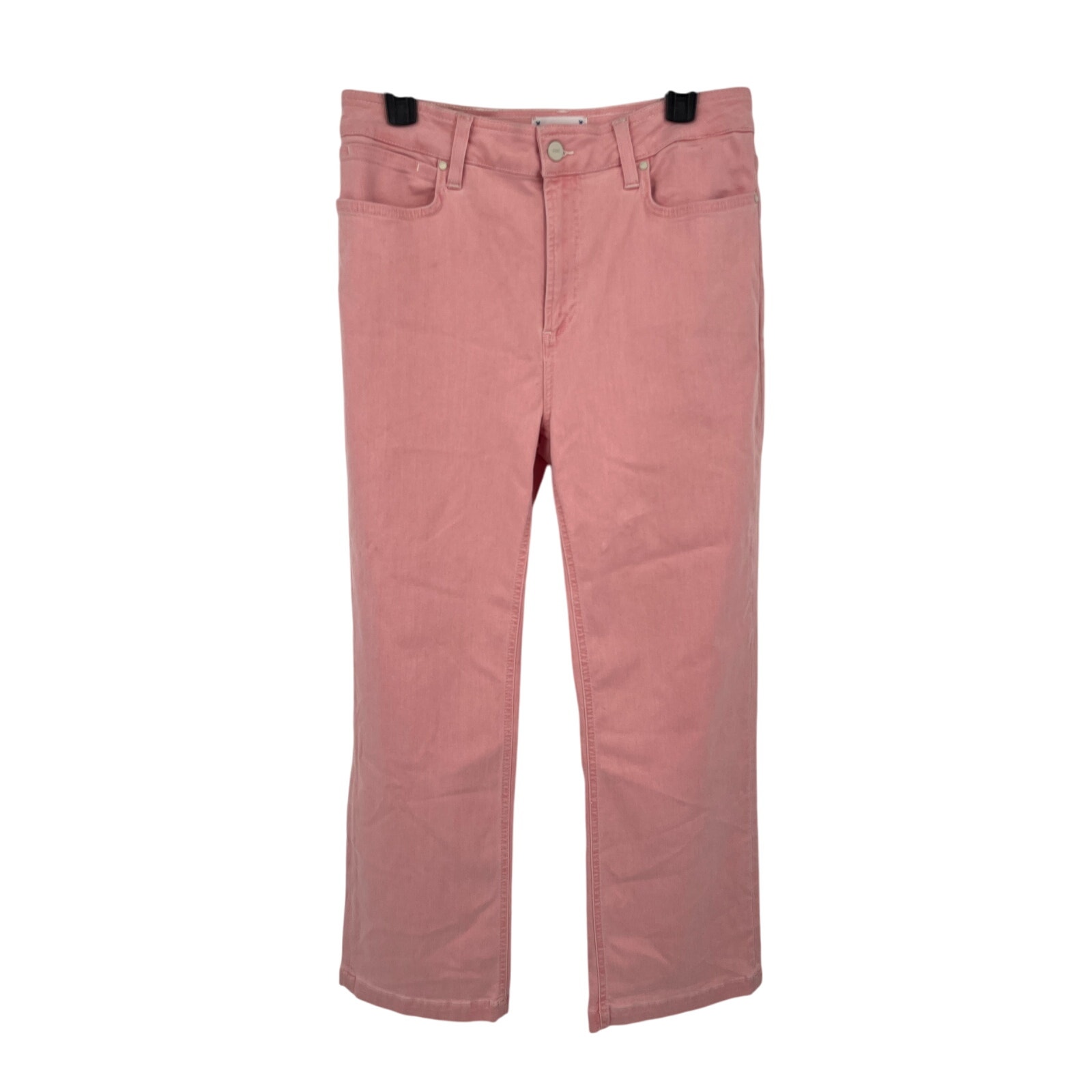 Paige Jeans Atley ankle flare high rise pink size 32