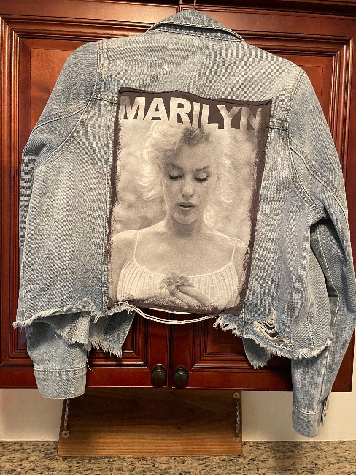 Upcycled hand made Denim Jacket
