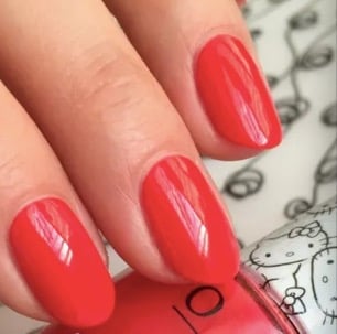 OPI Hello kitty hello pretty gel a20