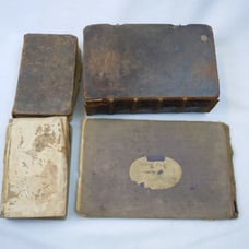 Lot Of Antique German Bibles &Song Books