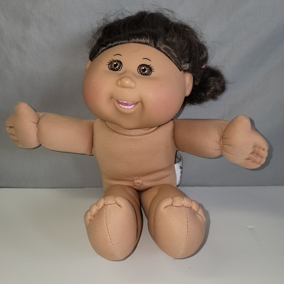 Cabbage Patch Kids Brown Hair Brown Eyes with Braces Doll