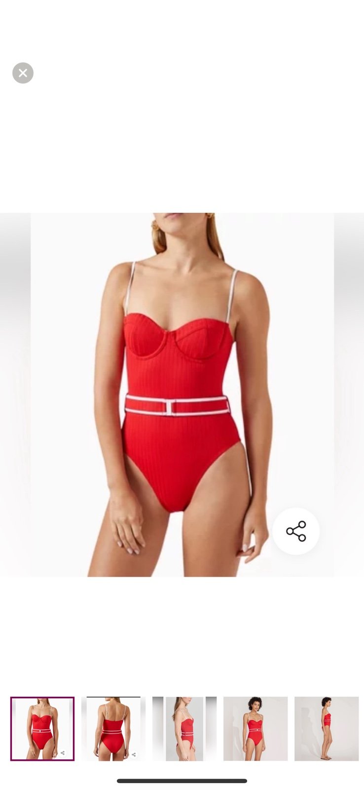 NWT Solid & Striped Spencer One Piece