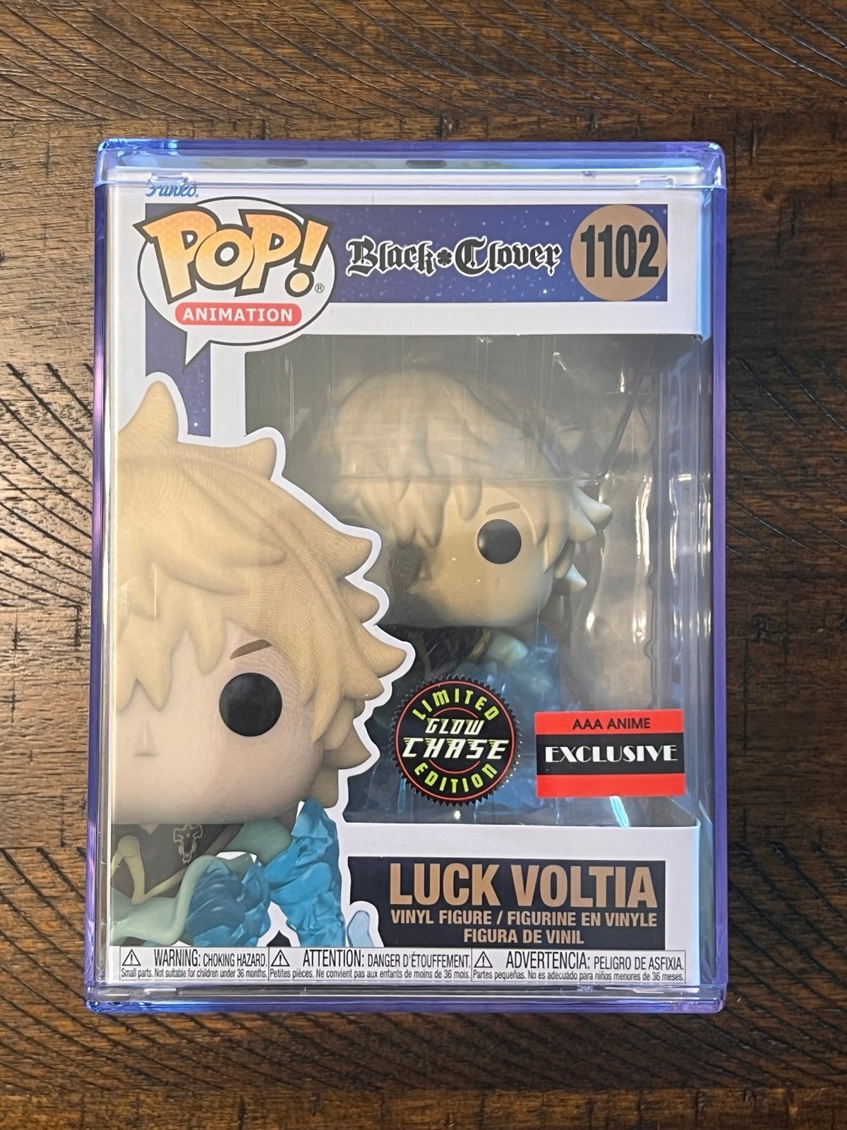 Funko Pop! Luck Voltia AAA Exclusive Chase w/ hard protector