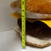 Nyan Nyan Nyanko Large Plush Cat Cheeseburger Kitty Burger 12” Tall 15 Wide