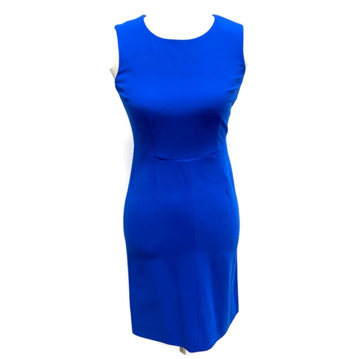 Diane Von Furstenberg Cobalt Shift Dress