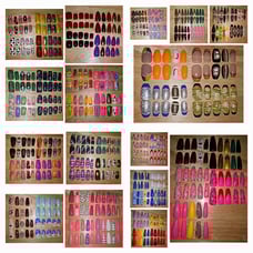 65 SETS of Handmade Press On Nails - great for resale or your own collection!