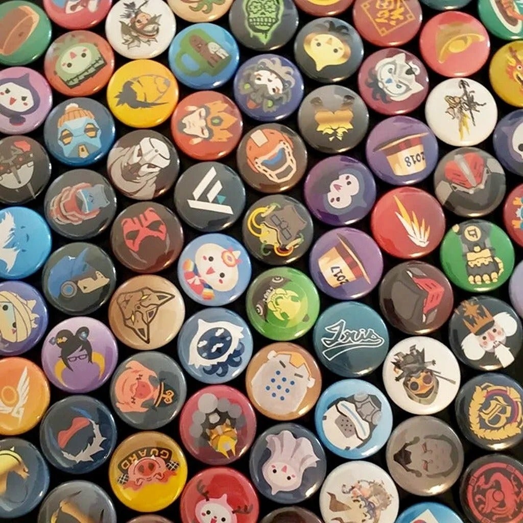 Overwatch Pin Set Lot ~ 15 Random Pins