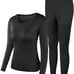 Thermal Underwear Women Ultra-Soft Long Johns Set Base Layer Skiing Winter Warm