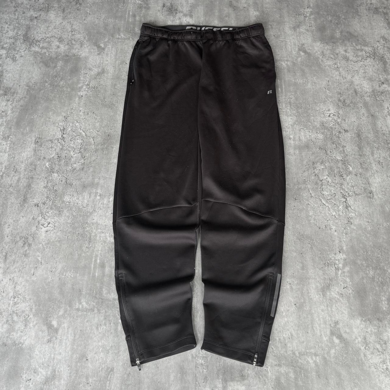 Vintage Y2K Black Russell Athletic Essential Grunge Opium Sweatpants