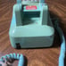 Wester Electric Aqua BLUE CLASSIC ROTARY DIAL DESK PHONE READ Vintage