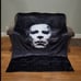 Horror Michael Myers (Halloween) Fleece Blanket. New without tags. Approx 60x80