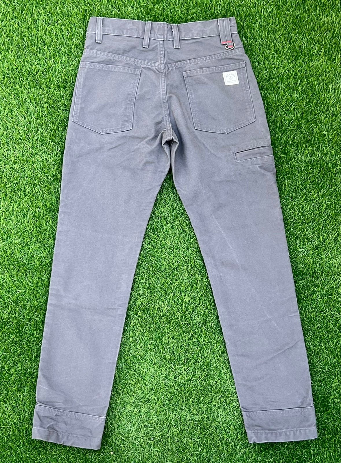 Iron And Resin Mens Denim Jeans Made In USA Grey Size 28 x 30