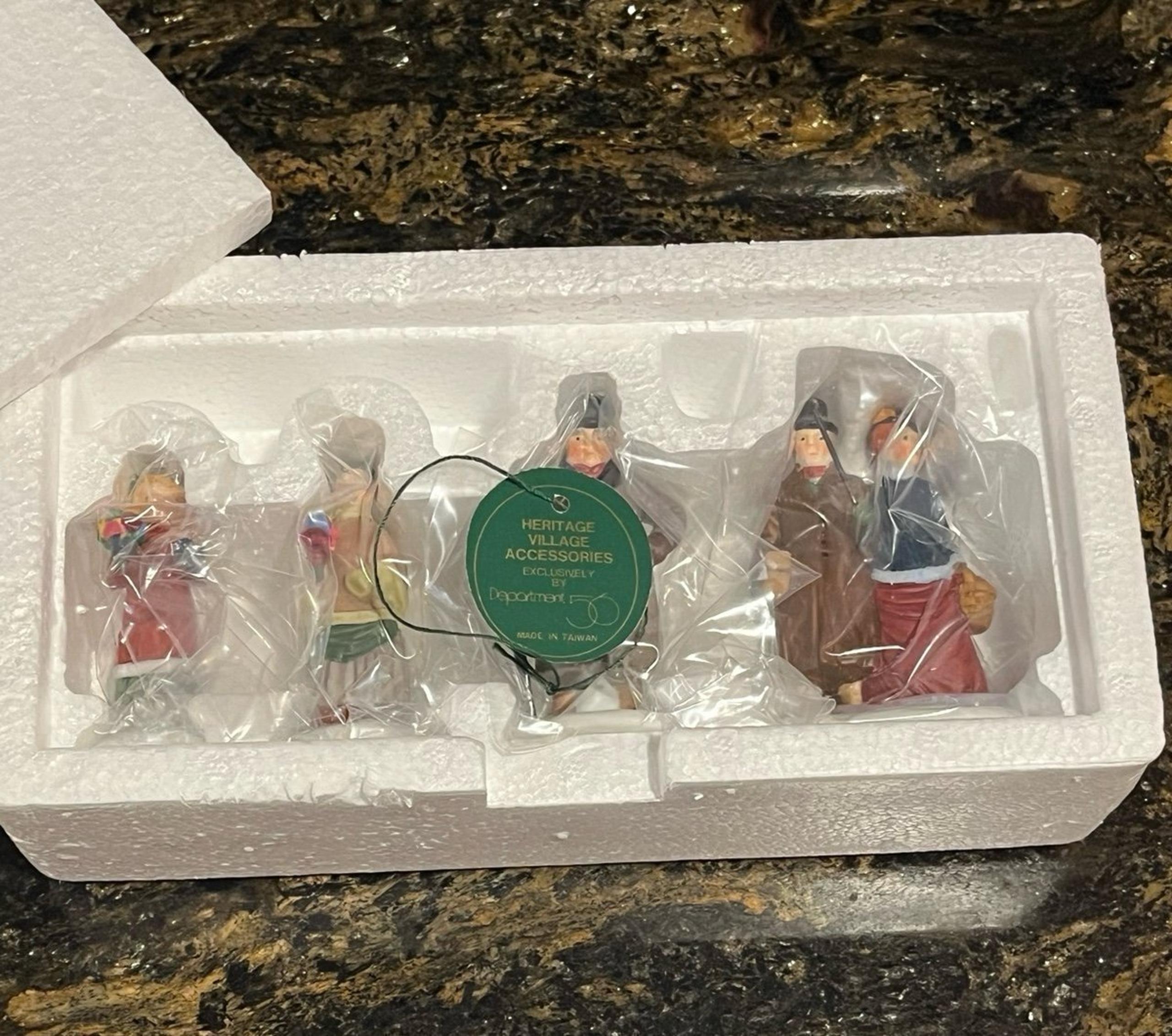 Department 56 “Chelsea Lane Shoppers”