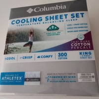 Columbia Cooling Sheets Pillowcases Mercari