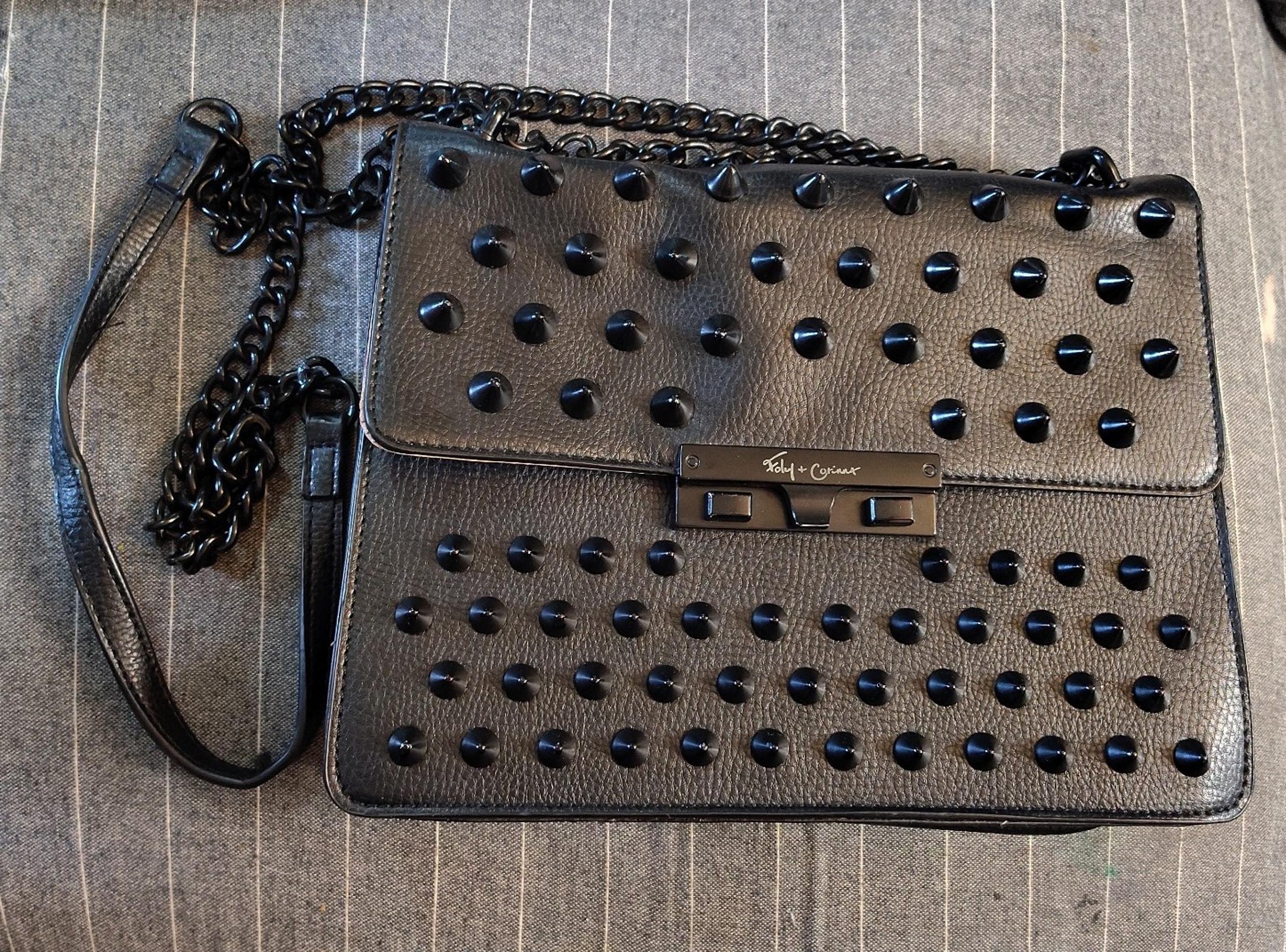 Fuley n Corinna studded purse