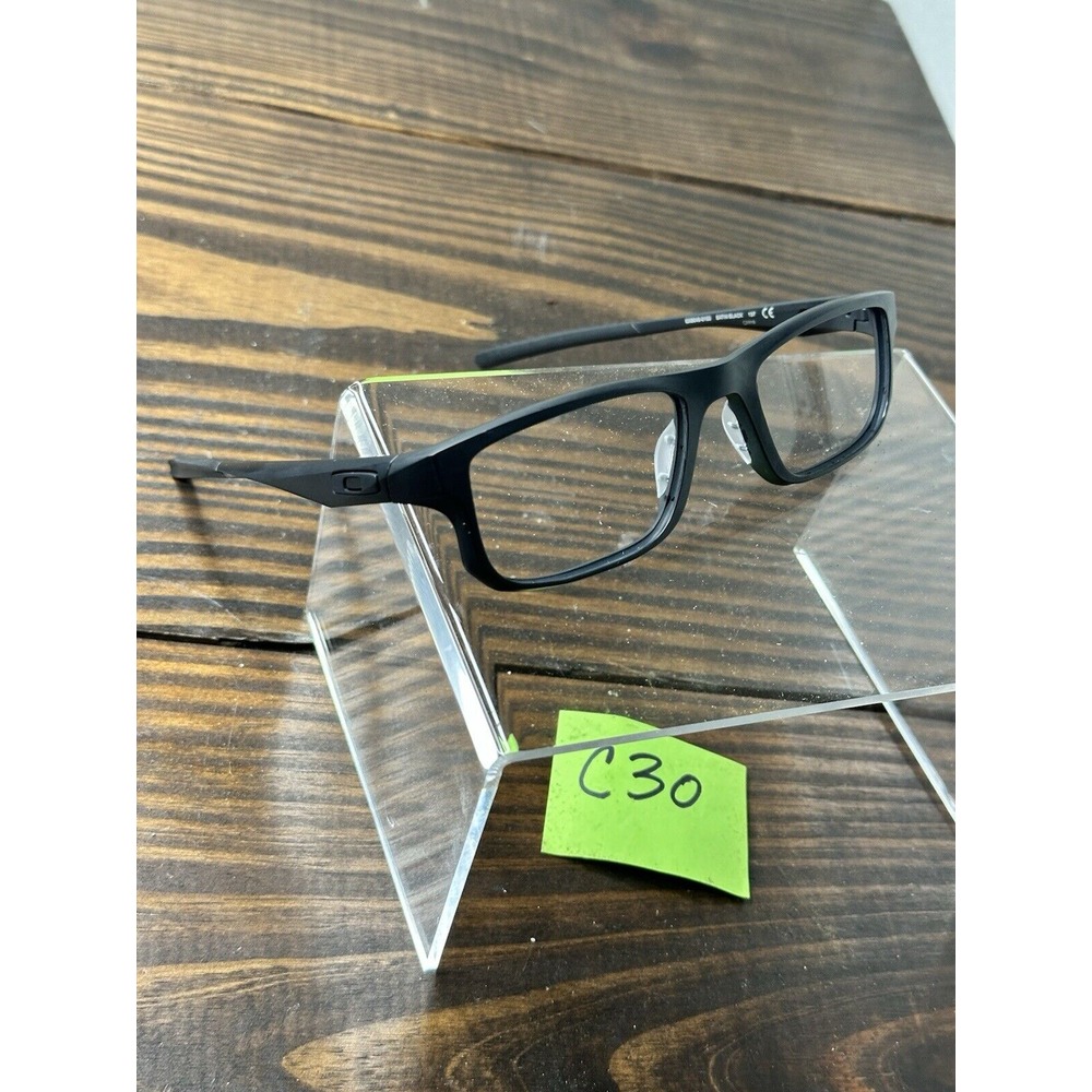 Oakley Voltage OX8066-0153 Men Satin Black Full Rim Rectangular Eyeglasses Frame