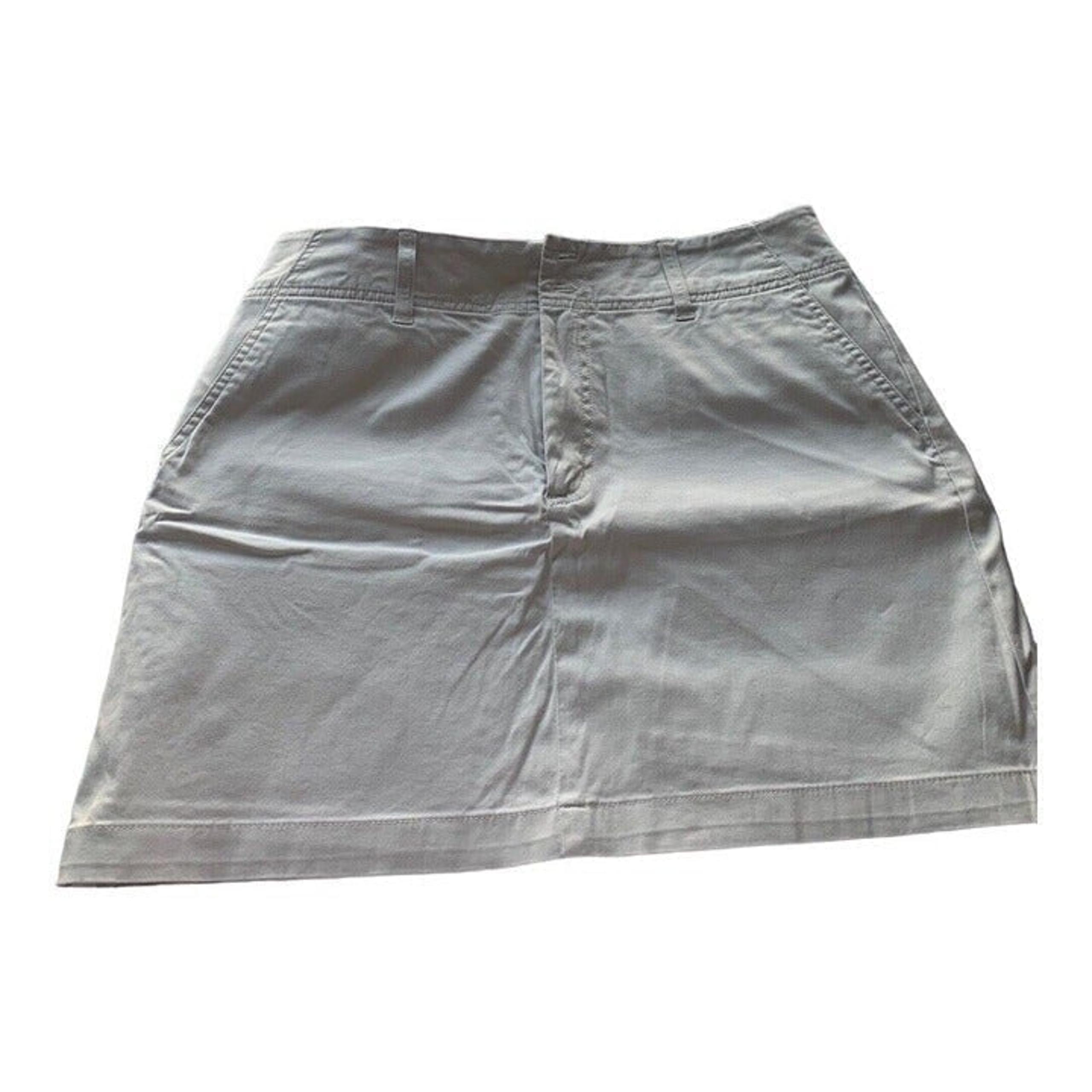 Sonoma Lifestyle Stretch Khaki Women's A Line Skort Size 12 Ladies Beige Skirt