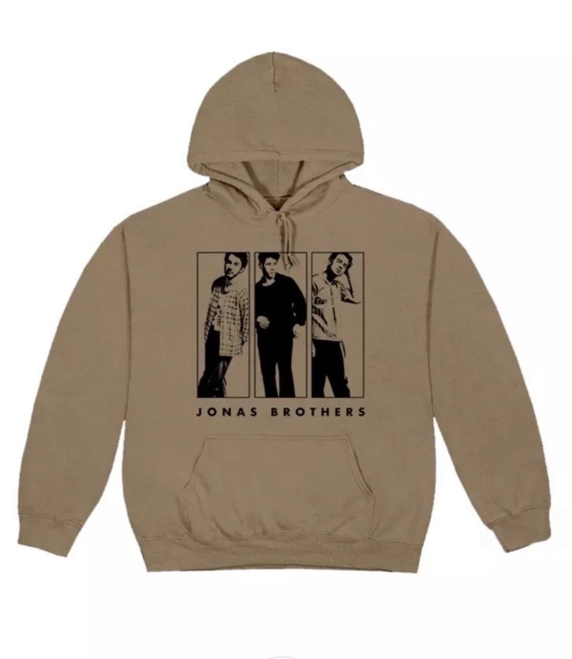 Jonas Brothers The Tour Hoodie 2023-Natural-Size 2XL-New Still in Plastic