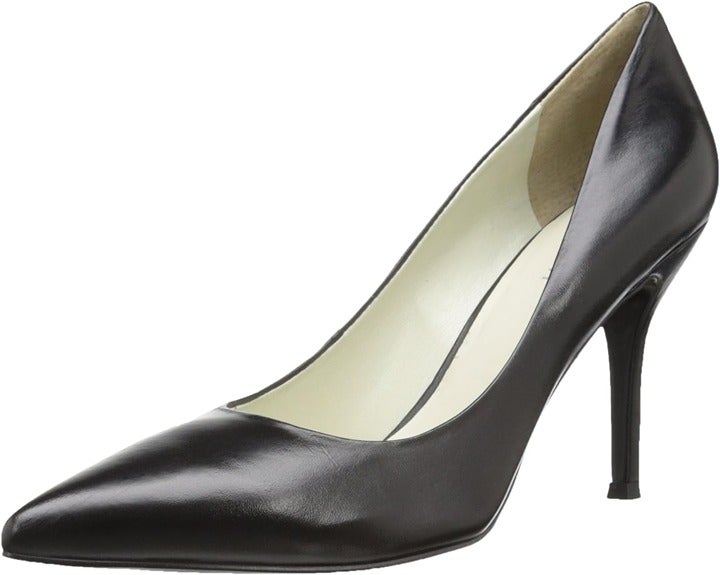 Nine West Women's Flax Stiletto Pointy Toe Dress Pumps NWFLAX 3.5 heel 7M Black