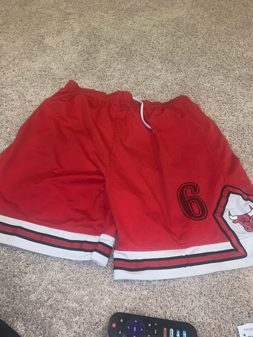 Vintage 90s Bulls Pratice Shorts