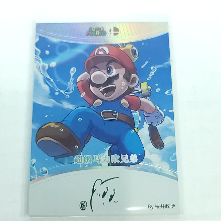 Mario Super Smash Bros Trading Card Camilii Kirby Signature 44/155