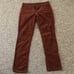 J. Crew Corduroy Pants in English Saddle